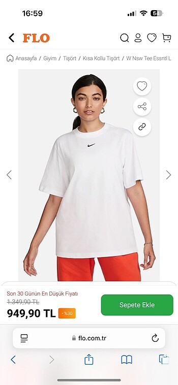 Nike orjinal tshırt