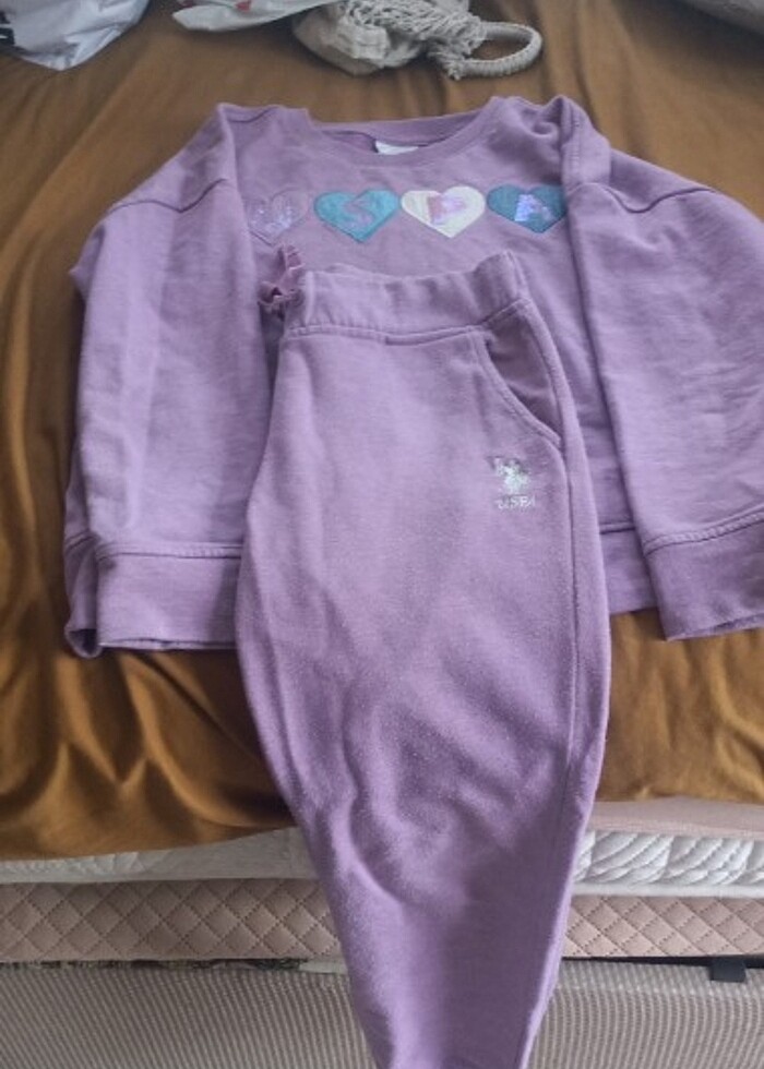 9 yaş kız çocuğu eşofman takımı - Görsel 5