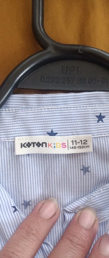 Gömlek 11 12 yaş - Görsel 5