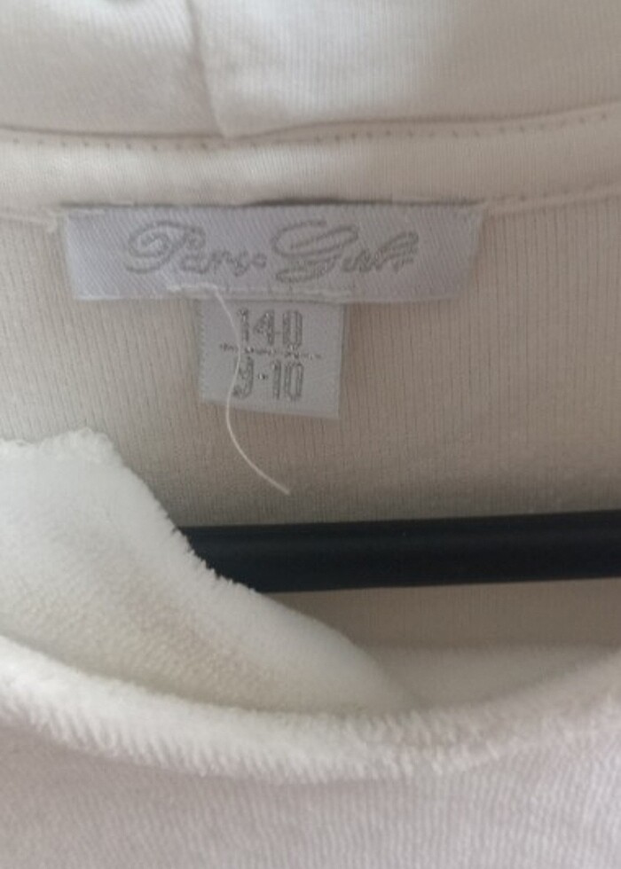 Havlu kapşonlu elbise takım - Görsel 3