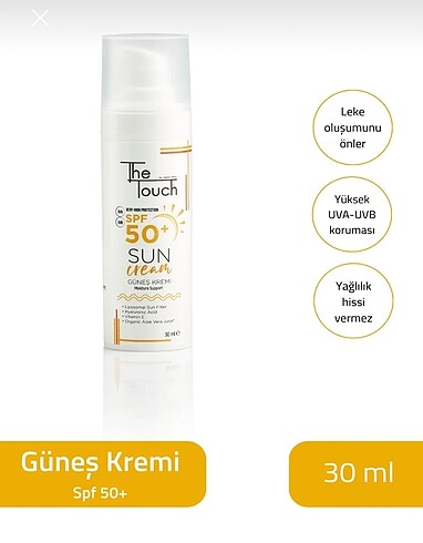 Bioderma The touch by Seda altın güneş kremi