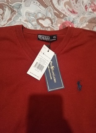 Polo kırmızı kazak 6xl