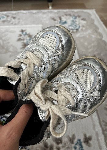 Gri  Kız Çocuk Spor Ayakkabı - Görsel 3