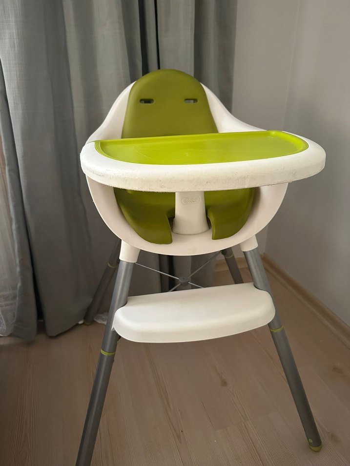 Yeşil Bebek Mama Sandalyesi - Görsel 4