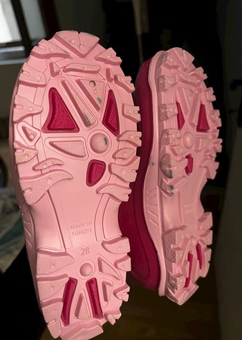 Pembe renk kız çocuk çizme - Görsel 4