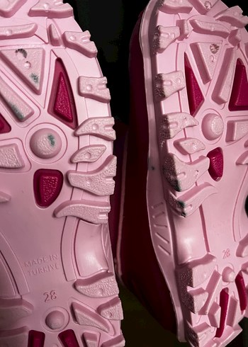 Pembe renk kız çocuk çizme - Görsel 3