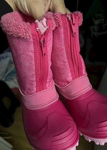 Pembe renk kız çocuk çizme - Görsel 2