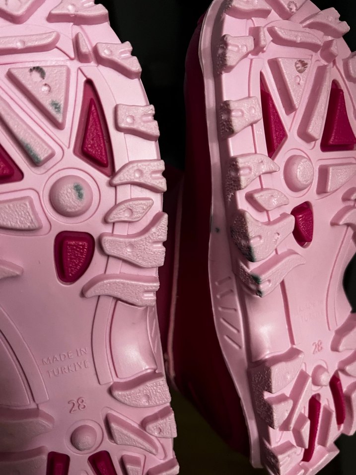 Pembe renk kız çocuk çizme - Görsel 3