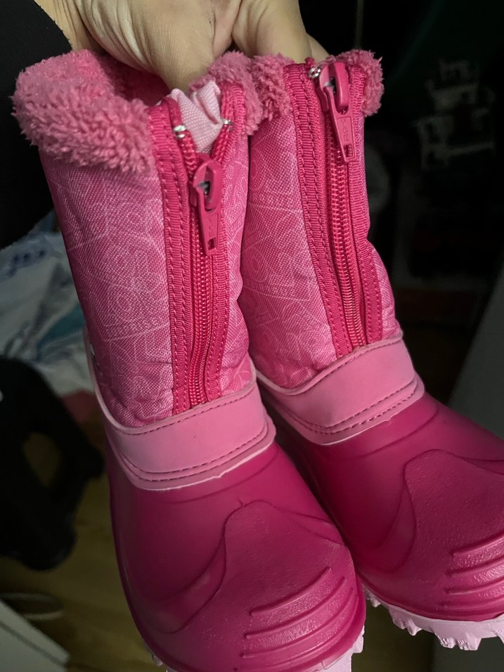 Pembe renk kız çocuk çizme - Görsel 2