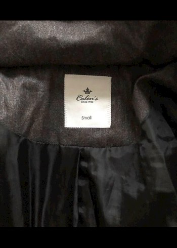 Gri Kadın Suni Kürklü Kışlık Mont - Görsel 2