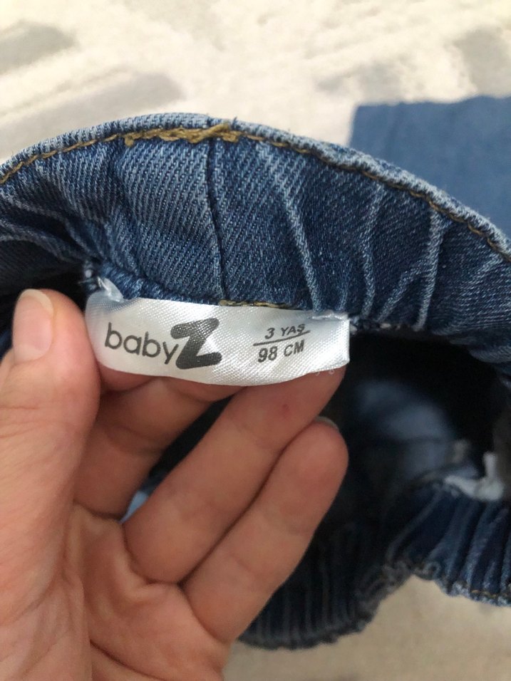 Erkek Çocuk Bol Kesim Kot Pantolon - Görsel 2