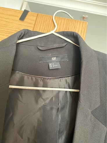H&M Hm siyah kumaş ceket