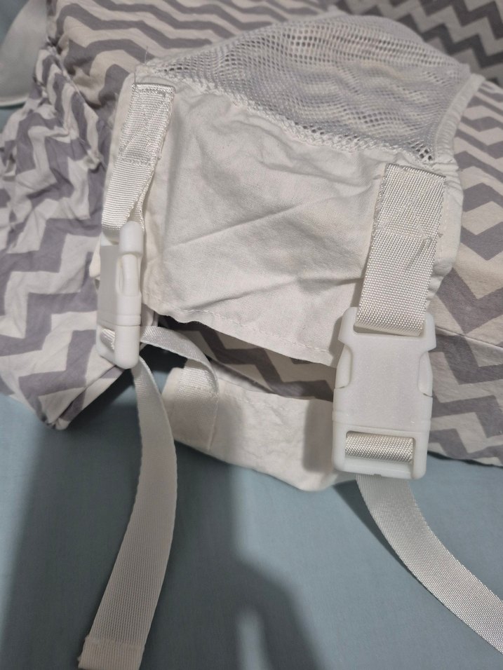 Gri Zebra Desenli Hamile ve Emzirme Yastığı - Görsel 2