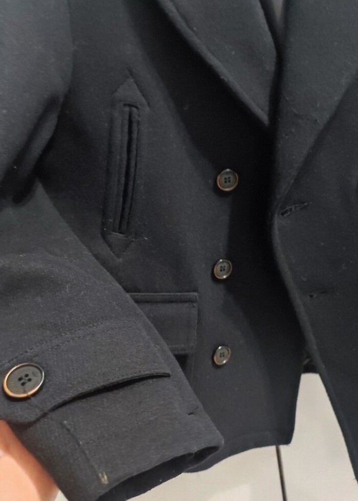 Erkek çocuk kaşe kaban - Görsel 4