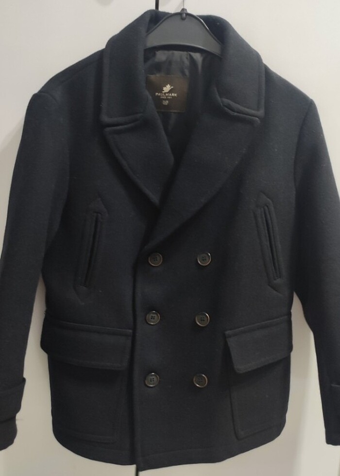 Erkek çocuk kaşe kaban - Görsel 5