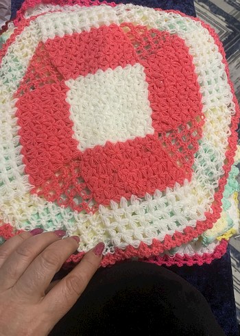 Renkli El Yapımı Banyo lifi - Görsel 6