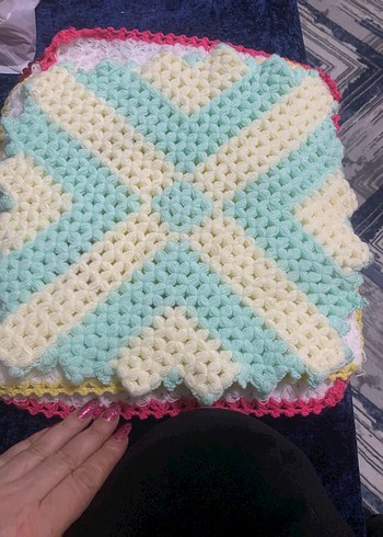 Renkli El Yapımı Banyo lifi - Görsel 4