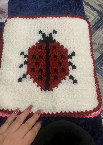 Renkli El Yapımı Banyo lifi - Görsel 5