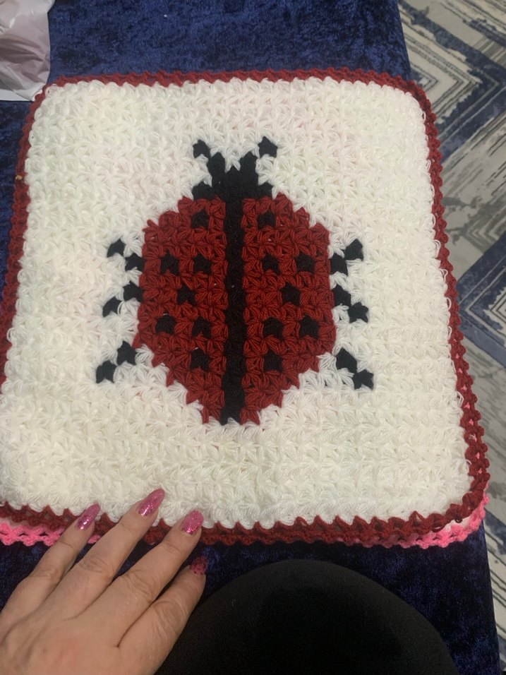 Renkli El Yapımı Banyo lifi - Görsel 5