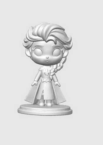 Turkuaz Pastel Bebek Figür - Görsel 2