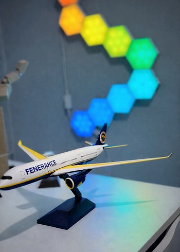 Fenerbahçe Renkli Uçak Maketi - Görsel 2