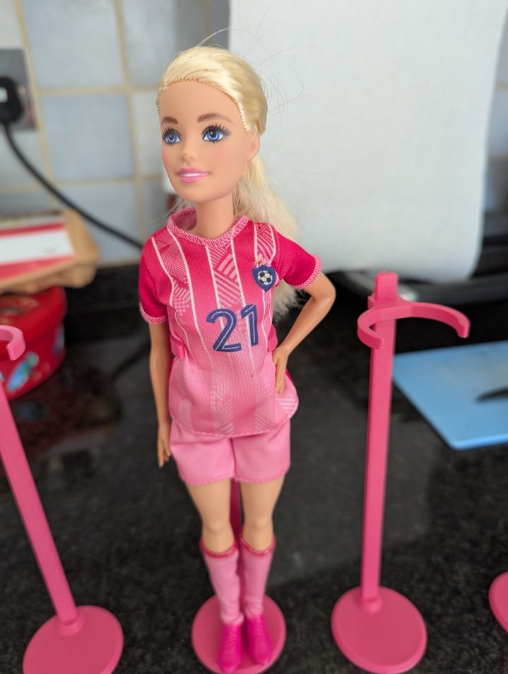 Renkli Pembe Telefon Tutucu - Görsel 2