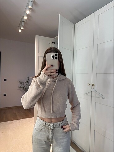 Peluş sweatshirt