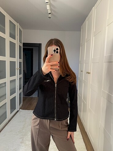 xs Beden Kot gömlek ceket