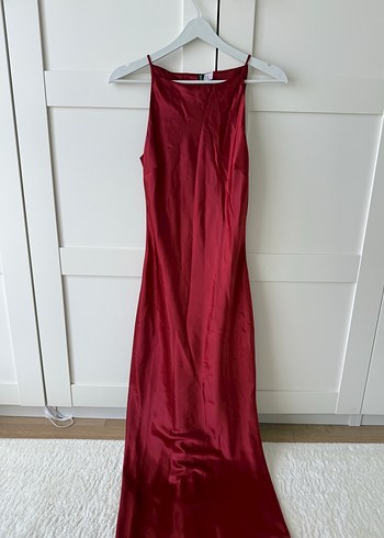 H&M Saten elbise