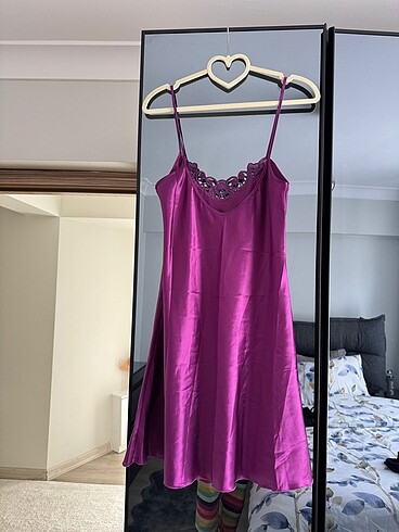 Miorre Saten elbise pijama
