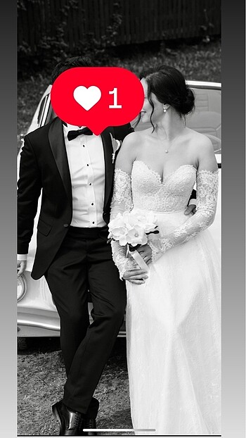 36-38 BEDENE UYUMLU HELEN MODEL GELİNLİK - Görsel 4