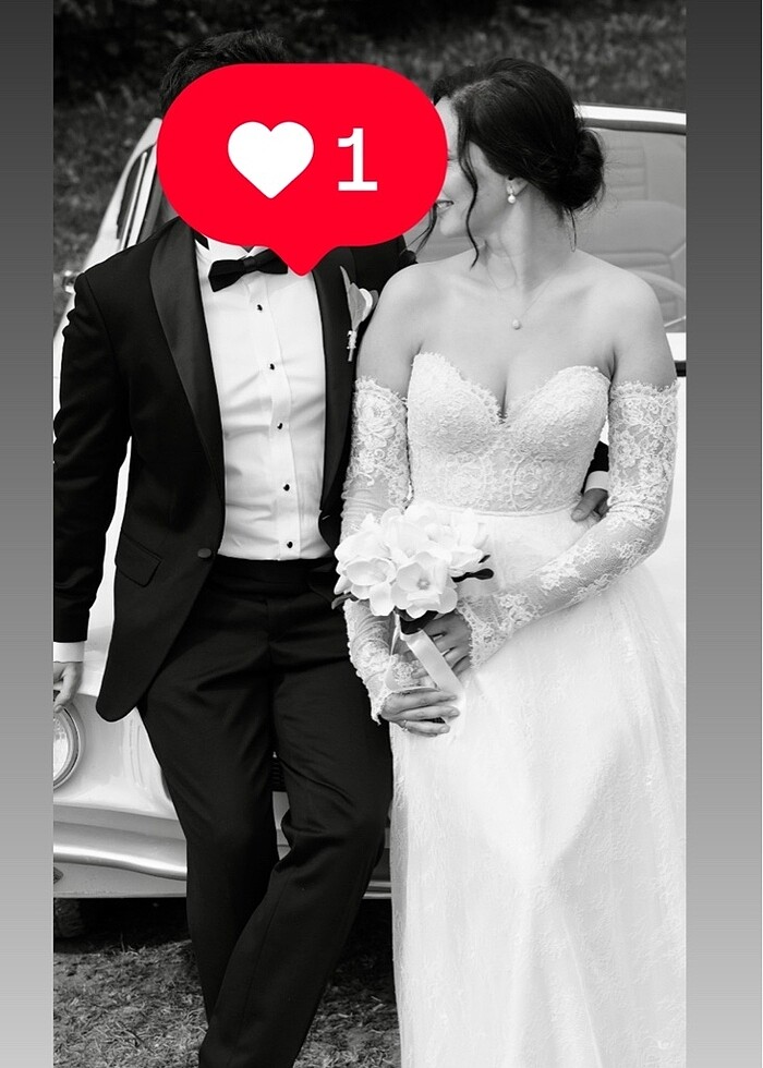 36-38 BEDENE UYUMLU HELEN MODEL GELİNLİK - Görsel 4