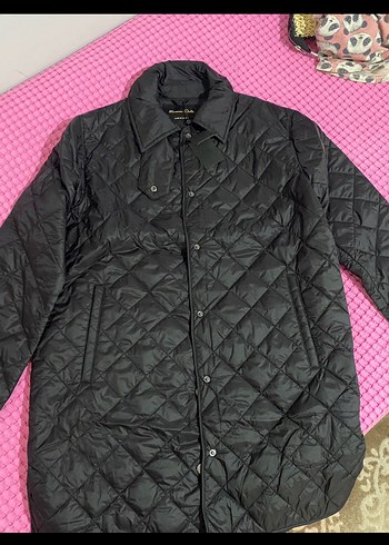 m Beden siyah Renk Massimo dutti ince kapitone mont