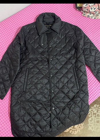 m Beden Massimo dutti ince kapitone mont