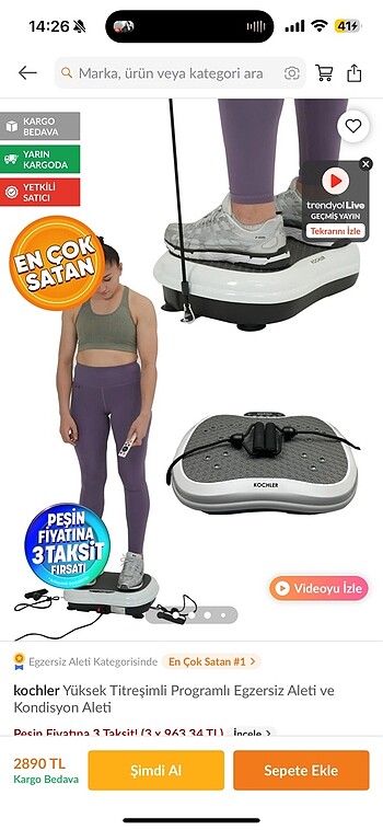 Spor aleti Son fiyattır