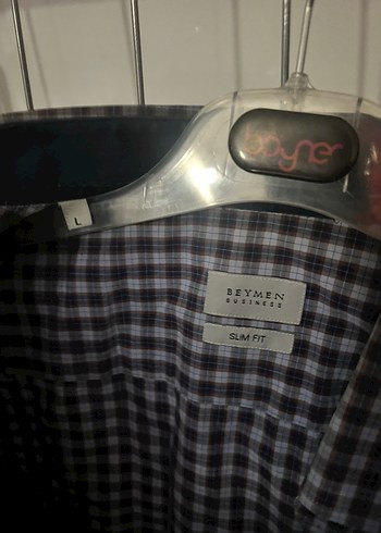 Beymen Club Beymen Slim Fit Ekose Gomlek
