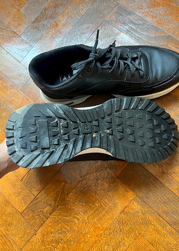 Yaya Siyah Bagcikli Gunluk Sneaker