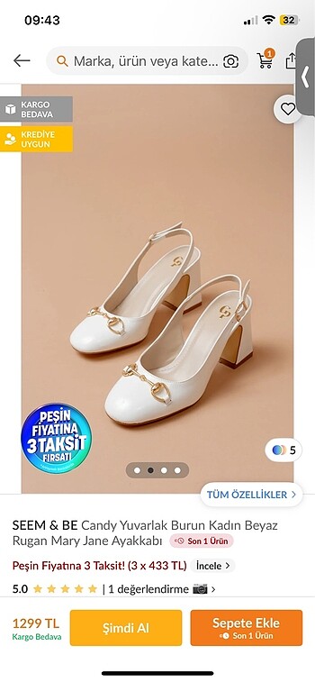 MARY JANE TOPUKLU AYAKKABI - Görsel 13