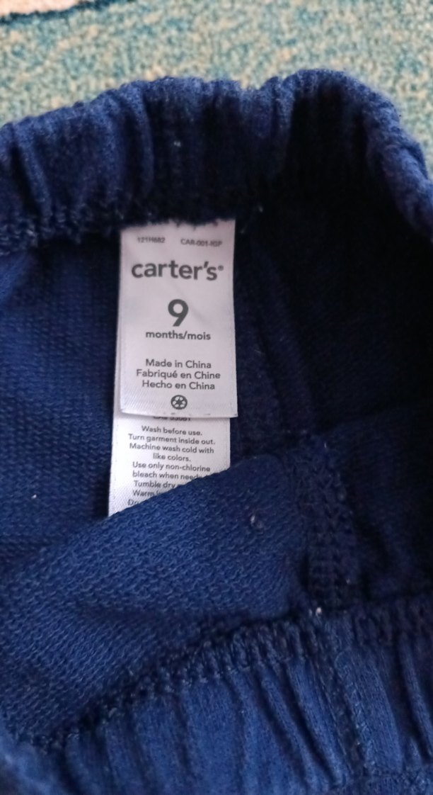 Lacivert kız Çocuk Bol Kesim Pantolon - Görsel 2