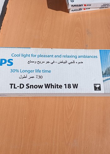 TL-D Snow White 18W Beyaz Floresan Lamba - Görsel 3