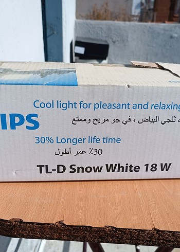 TL-D Snow White 18W Beyaz Floresan Lamba - Görsel 2