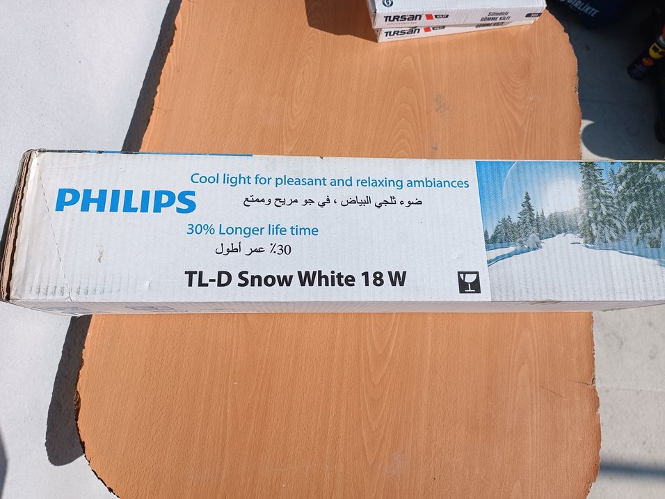 TL-D Snow White 18W Beyaz Floresan Lamba - Görsel 3