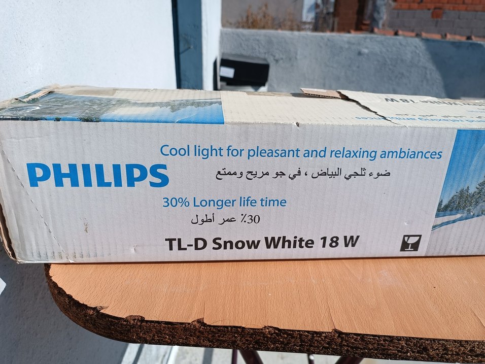 TL-D Snow White 18W Beyaz Floresan Lamba - Görsel 2