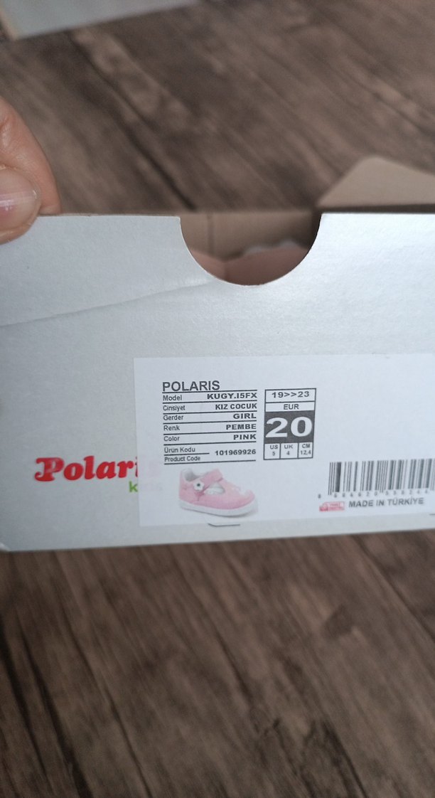 Kız Bebek Pembe İlk Adım Ayakkabısı - Görsel 2