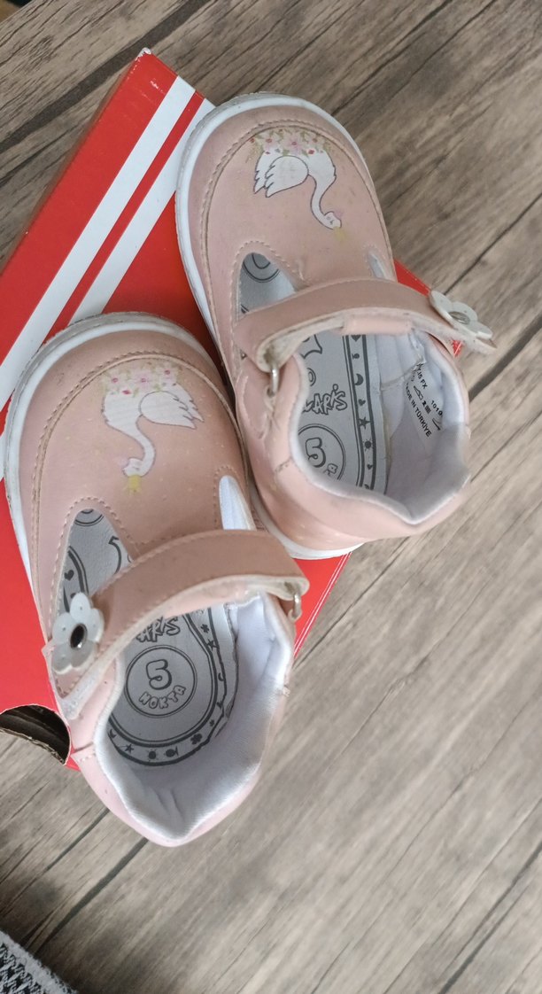 Kız Bebek Pembe İlk Adım Ayakkabısı - Görsel 4