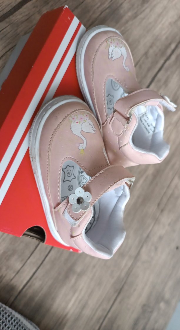 Kız Bebek Pembe İlk Adım Ayakkabısı - Görsel 3