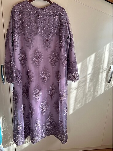 Büyük beden kadın elbisesi - Görsel 2