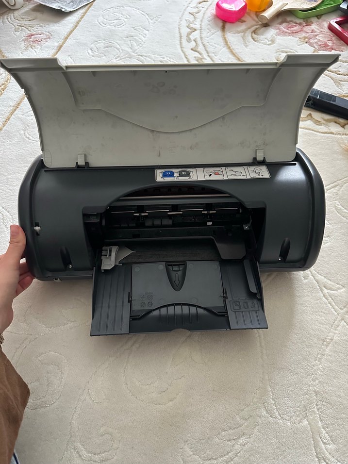 Bej HP Deskjet D1460 Yazıcı - Görsel 2