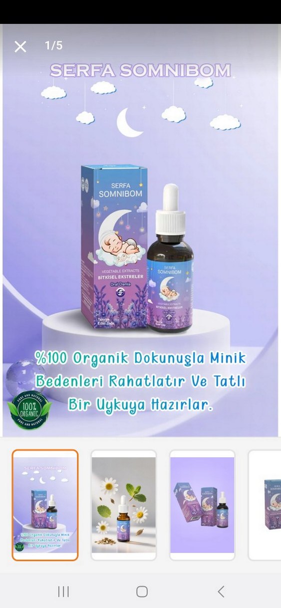 Serfa Somnibom Bitkisel Damla - Görsel 2
