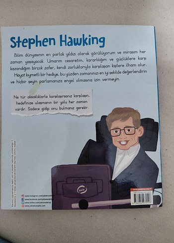 Ünlü Dahiler Serisi: Stephen Hawking Kitabı - Görsel 2